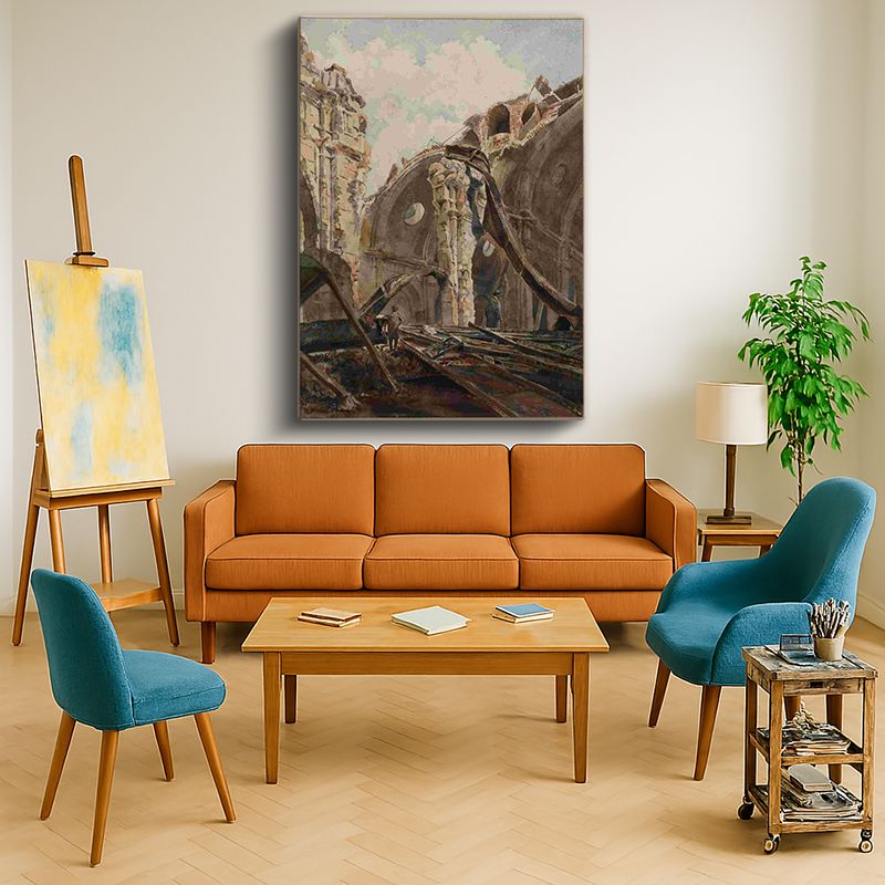 Ressam Kanvas Tablo 193